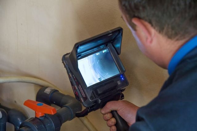 La caméra thermique pour l'inspection des canalisations