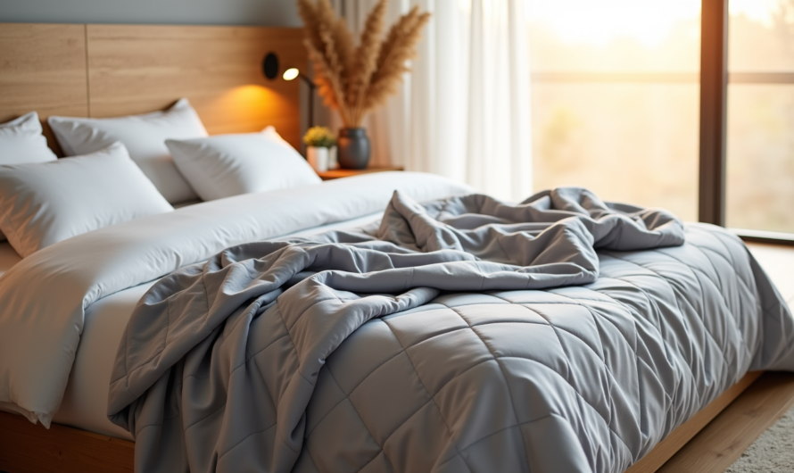 Quelle couverture lestée haut de gamme choisir pour une chambre plus confortable ?