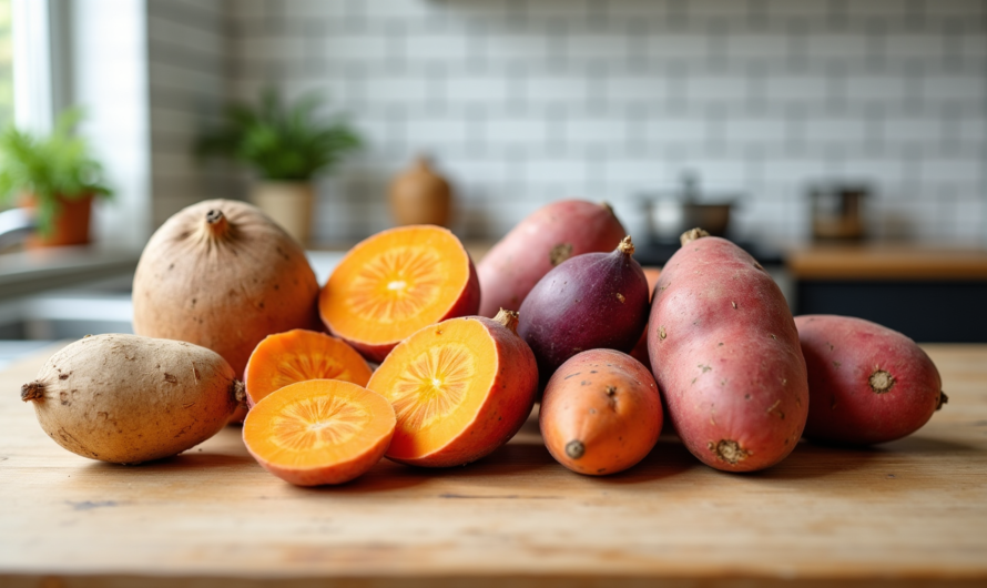 Manioc, igname, patate douce : quelles différences en cuisine ?