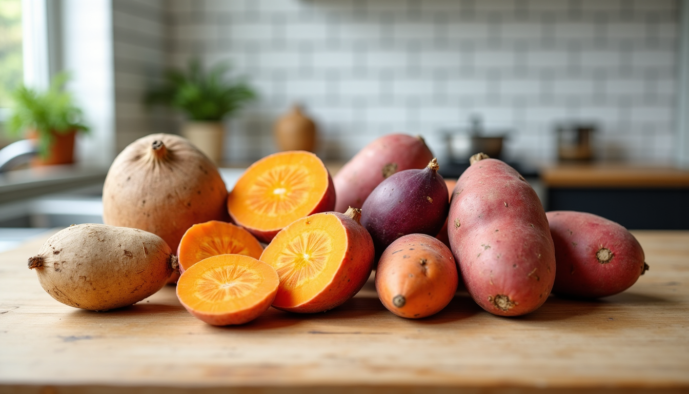 Manioc, igname, patate douce : quelles différences en cuisine