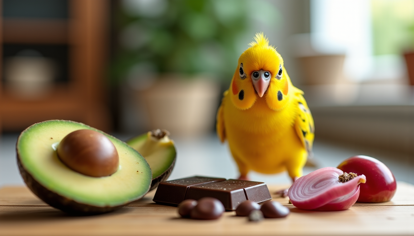 Les aliments courants qui peuvent intoxiquer les oiseaux