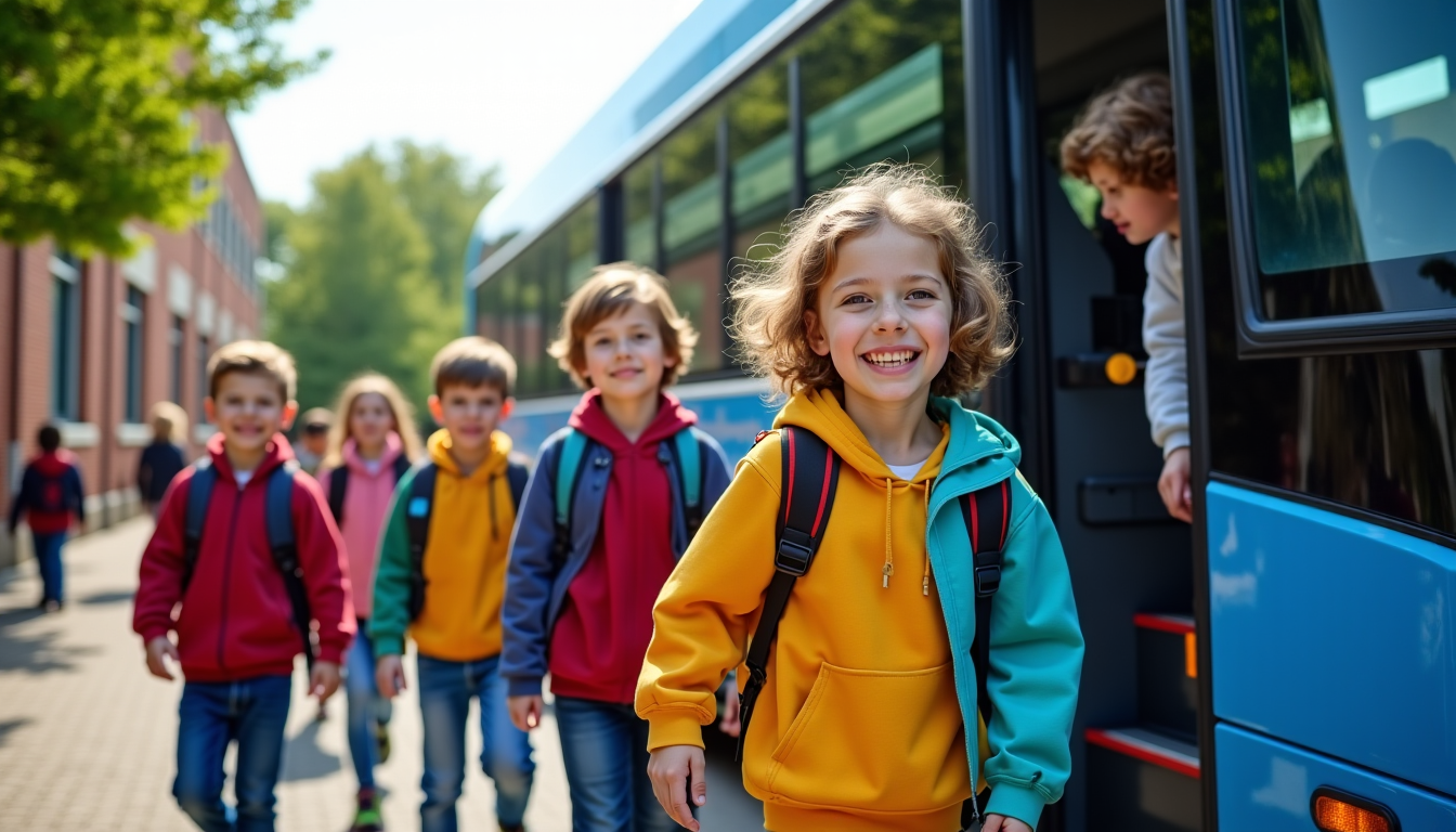 Voyage scolaire : pourquoi choisir Busmoov pour le transport