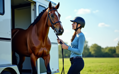 Comment organiser le déplacement de son cheval en toute sécurité