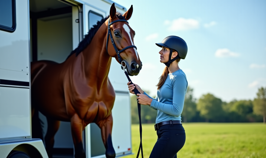Comment organiser le déplacement de son cheval en toute sécurité ?